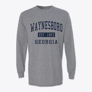Waynesboro Georgia Classic Established Classic Long Sleeve T-Shirt