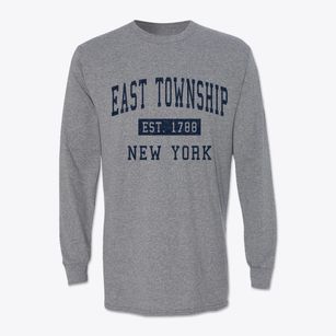 East Township New York Classic Established Classic Long Sleeve T-Shirt