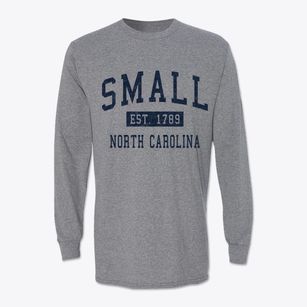 Small North Carolina Classic Established Classic Long Sleeve T-Shirt