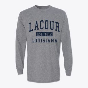 Lacour Louisiana Classic Established Classic Long Sleeve T-Shirt