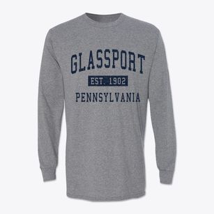 Glassport Pennsylvania Classic Established Classic Long Sleeve T-Shirt