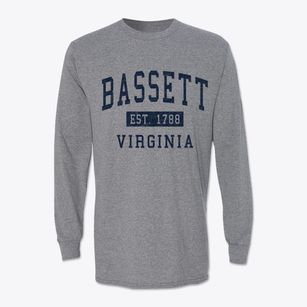 Bassett Virginia Classic Established Classic Long Sleeve T-Shirt