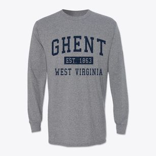Ghent West Virginia Classic Established Classic Long Sleeve T-Shirt