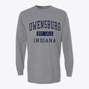 Owensburg Indiana Classic Established Classic Long Sleeve T-Shirt