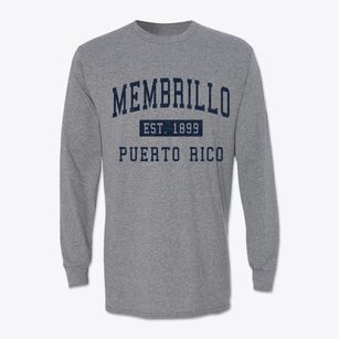 Membrillo Puerto Rico Classic Established Classic Long Sleeve T-Shirt