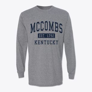 Mccombs Kentucky Classic Established Classic Long Sleeve T-Shirt