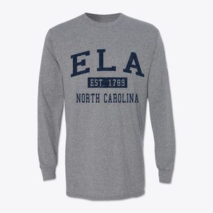 Ela North Carolina Classic Established Classic Long Sleeve T-Shirt