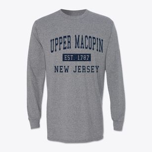 Upper Macopin New Jersey Classic Established Classic Long Sleeve T-Shirt