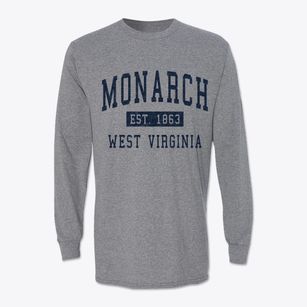 Monarch West Virginia Classic Established Classic Long Sleeve T-Shirt