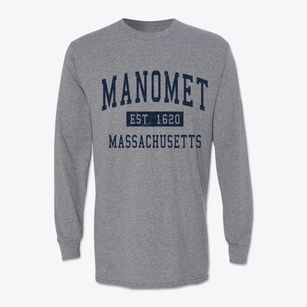 Manomet Massachusetts Classic Established Classic Long Sleeve T-Shirt