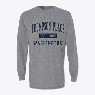 Thompson Place Washington Classic Established Classic Long Sleeve T-Shirt