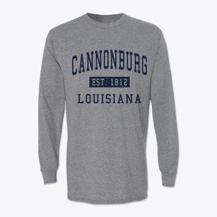 Cannonburg Louisiana Classic Established Classic Long Sleeve T-Shirt