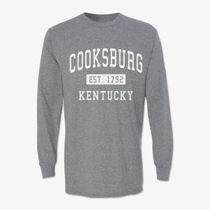 Cooksburg Kentucky Classic Established Classic Long Sleeve T-Shirt