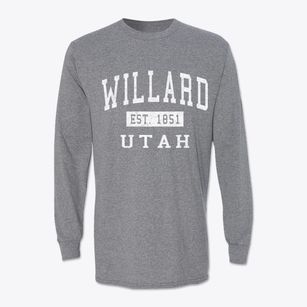 Willard Utah Classic Established Classic Long Sleeve T-Shirt