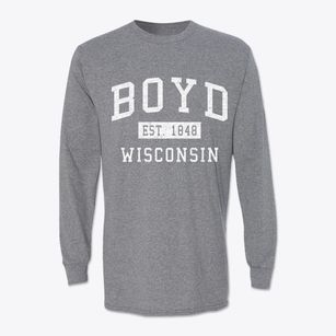 Boyd Wisconsin Classic Established Classic Long Sleeve T-Shirt