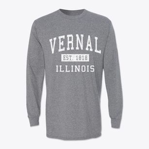 Vernal Illinois Classic Established Classic Long Sleeve T-Shirt