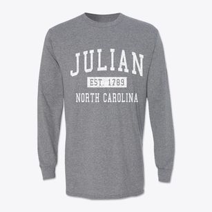 Julian North Carolina Classic Established Classic Long Sleeve T-Shirt