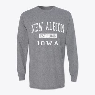 New Albion Iowa Classic Established Classic Long Sleeve T-Shirt