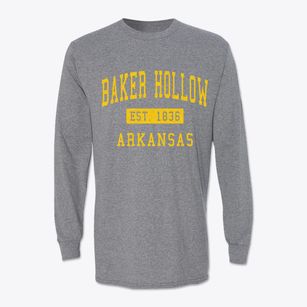 Baker Hollow Arkansas Classic Established Classic Long Sleeve T-Shirt