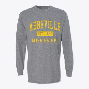 Abbeville Mississippi Classic Established Classic Long Sleeve T-Shirt
