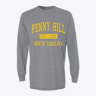 Penny Hill North Carolina Classic Established Classic Long Sleeve T-Shirt