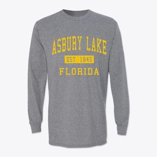 Asbury Lake Florida Classic Established Classic Long Sleeve T-Shirt