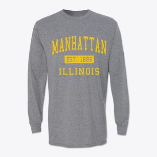 Manhattan Illinois Classic Established Classic Long Sleeve T-Shirt