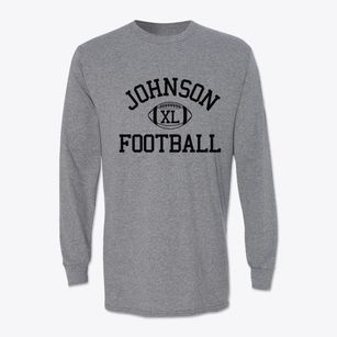 Johnson County Dist 42 School Classic Football Classic Long Sleeve T-Shirt