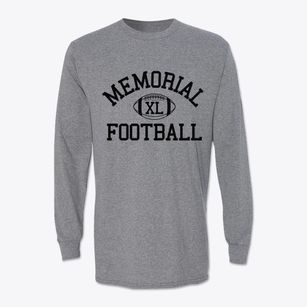 Memorial High School Classic Football Classic Long Sleeve T-Shirt