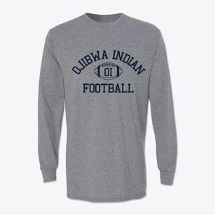 Ojibwa Indian School Classic Football Classic Long Sleeve T-Shirt