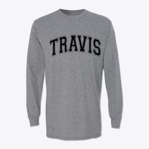 Travis Elementary School Varsity Arch Classic Long Sleeve T-Shirt
