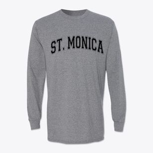 Saint Monica School Varsity Arch Classic Long Sleeve T-Shirt
