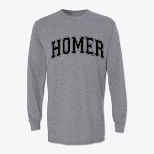 Homer Charter School Varsity Arch Classic Long Sleeve T-Shirt