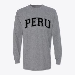 Peru Junior High School Varsity Arch Classic Long Sleeve T-Shirt