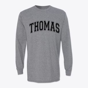 Thomas Jefferson Magnet School Varsity Arch Classic Long Sleeve T-Shirt