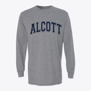 Alcott Elementary School Varsity Arch Classic Long Sleeve T-Shirt