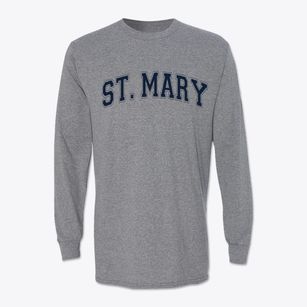 St Mary Parish Varsity Arch Classic Long Sleeve T-Shirt