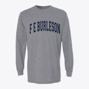 F E Burleson Elementary School Varsity Arch Classic Long Sleeve T-Shirt