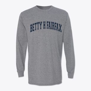 Betty H Fairfax Varsity Arch Classic Long Sleeve T-Shirt