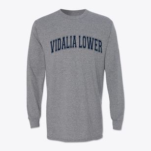 Vidalia Lower Elementary School Varsity Arch Classic Long Sleeve T-Shirt