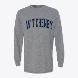 W T Cheney Elementary School Varsity Arch Classic Long Sleeve T-Shirt