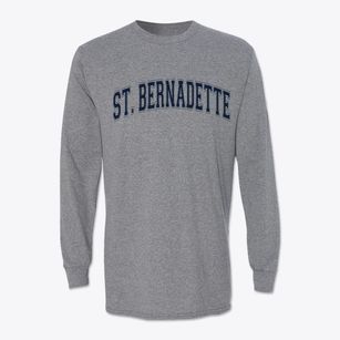 St Bernadette Parish Varsity Arch Classic Long Sleeve T-Shirt