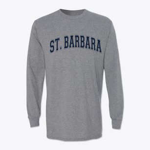 St Barbara Parish Varsity Arch Classic Long Sleeve T-Shirt