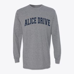 Alice Drive Middle School Varsity Arch Classic Long Sleeve T-Shirt