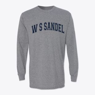 W S Sandel Elementary School Varsity Arch Classic Long Sleeve T-Shirt
