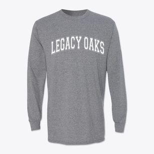 Legacy Oaks Christian School Varsity Arch Classic Long Sleeve T-Shirt