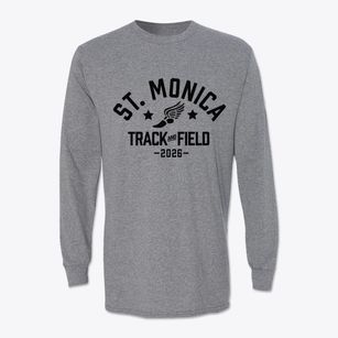 Saint Monica School Track and Field Classic Long Sleeve T-Shirt