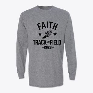 Faith Christian School Track and Field Classic Long Sleeve T-Shirt