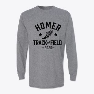 Homer Junior High School Track and Field Classic Long Sleeve T-Shirt