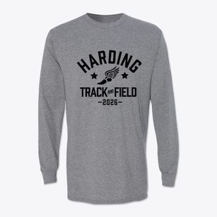 Harding University High School Track and Field Classic Long Sleeve T-Shirt